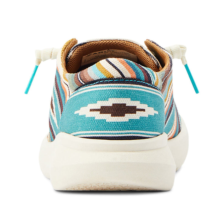 Ariat Women's Hilo Shoes - Turq Serape 10 