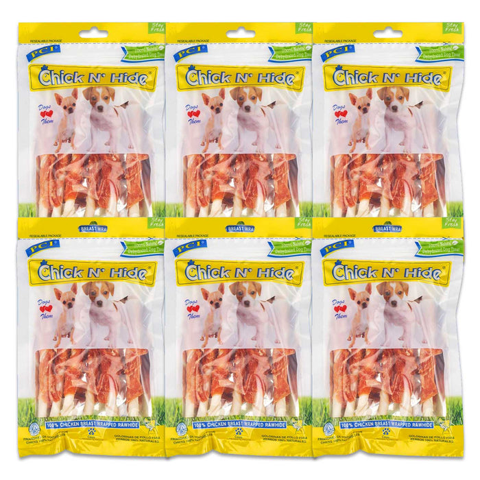 5" Chick N' Hide, 6 ct - PCI2J-6K - 5" 6ct - Chicken and Beef - 6 - 5