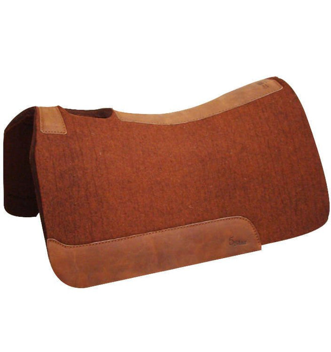 5 Star Barrel Racer 1' Saddle Pad, 30' x 28' - Jeffers - Horse Supplies > Horse Tack > Saddle Pads & Blankets