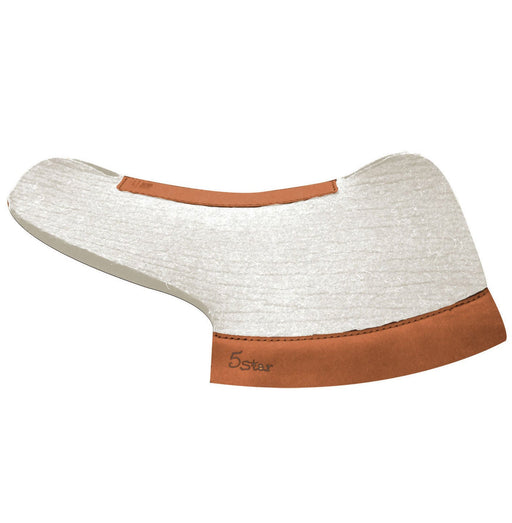 5 Star English Half Pad, 3/4', Natural - Jeffers - Horse Supplies > Horse Tack > Saddle Pads & Blankets