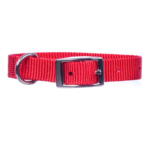 5/8' Nylon Dog Collar, 18'L - Jeffers - Dog Supplies > Dog Apparel > Dog Collars, Harnesses, & Leashes