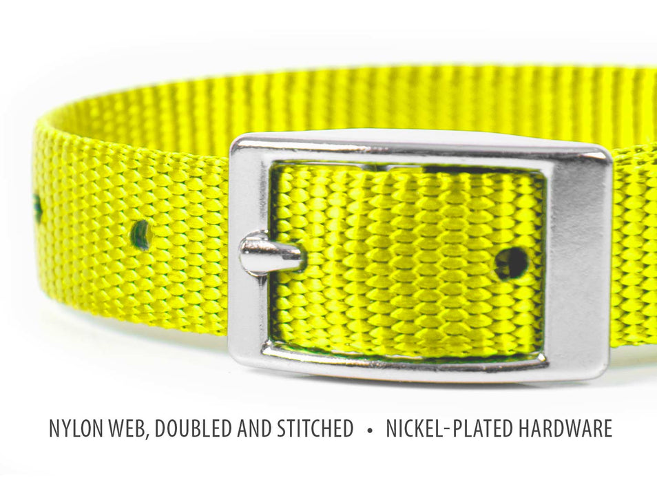 5/8'W Jeffers Nylon Dog Collar, 12'L - Jeffers - Dog Supplies > Dog Apparel > Dog Collars, Harnesses, & Leashes