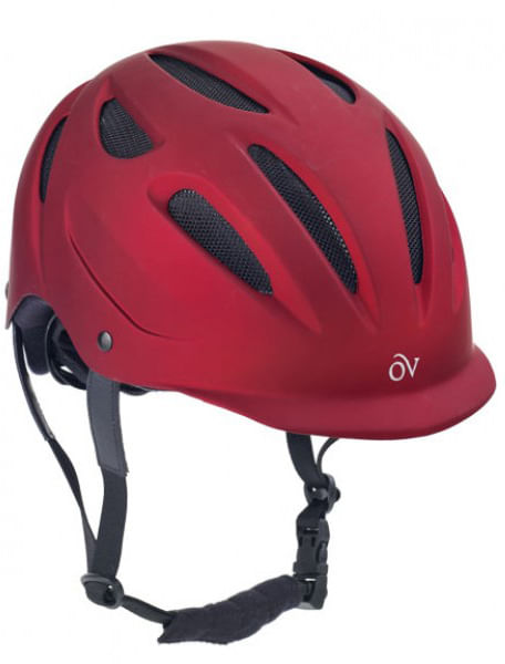 Ovation Metallic Protege Helmet - Metallic Red XSmall/Small 