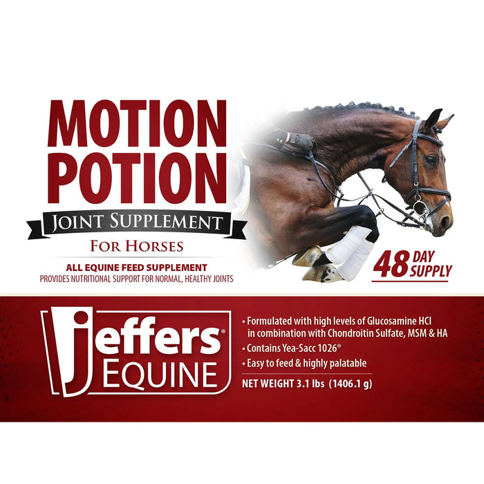 Jeffers Motion Potion Pellets Joint Supplement for Horses