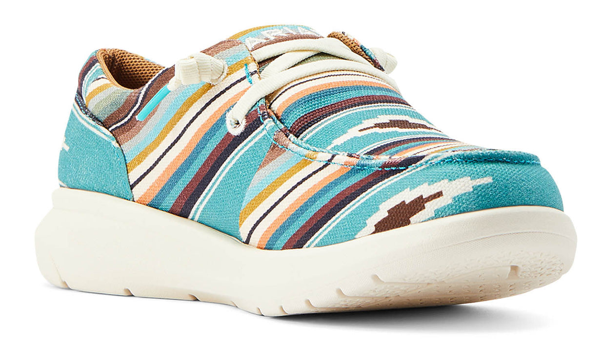 Ariat Women's Hilo Shoes - Turq Serape 11 