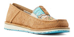 Ariat Women's Cruiser, Tan Suede Emboss/Arizona Skies - 9  