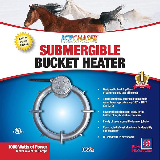 Submergible Bucket Heater -   