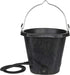 Heated Flat-Back Rubber Bucket - 12 qt  