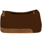 5 Star Rancher Self Contouring Saddle Pad, 1" - Dark Chocolate  