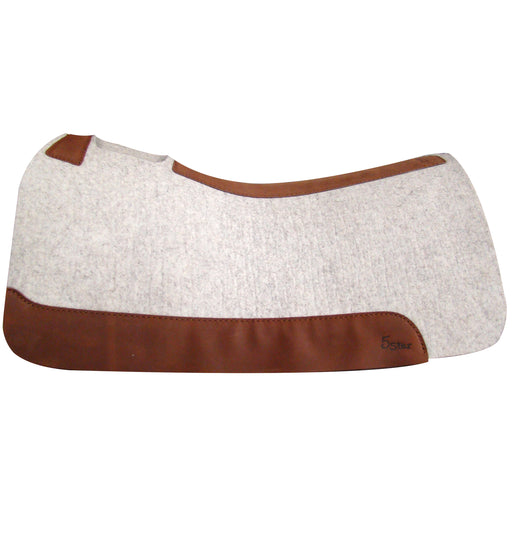 "The Roper" 5 Star Saddle Pad, 1" Natural -   