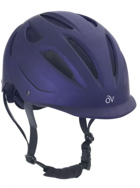 Ovation Metallic Protege Helmet - Metallic Purple Small/Medium 