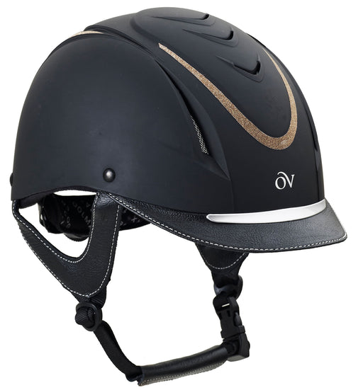 Ovation Z-6 Glitz Helmet - Black/Gold Small/Medium 