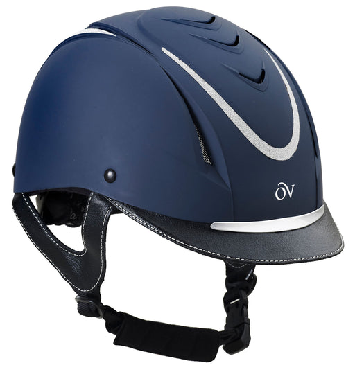 Ovation Z-6 Glitz Helmet - Navy/Silver Small/Medium 