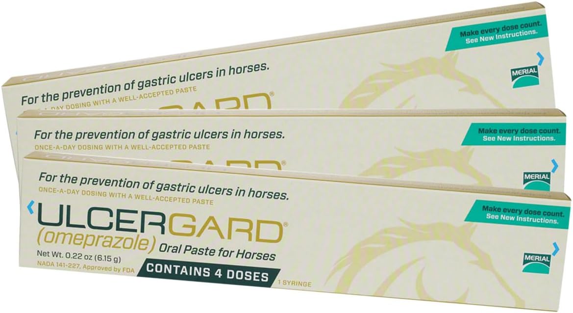UlcerGard (omeprazole) Oral Paste Ulcer Treatment for Horses