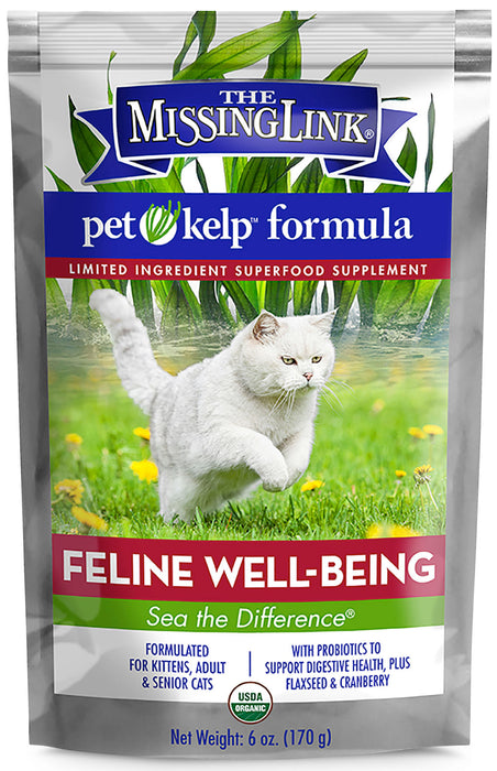 Missing Link Pet Kelp Feline Well-Being Formula -   