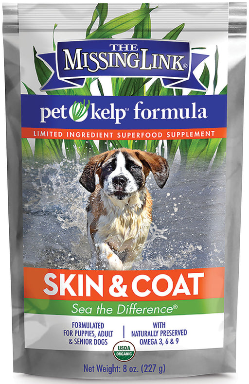 Missing Link Pet Kelp Skin & Coat Formula, 8 oz -   