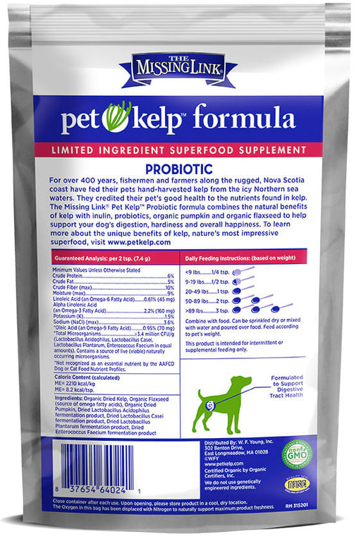 Missing Link Pet Kelp Probiotic Blend, 8 oz -   