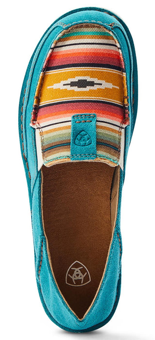 Ariat Women's Cruisers, Teal & Suede - 11  