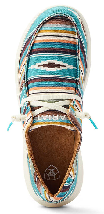 Ariat Women's Hilo Shoes - Turq Serape 9 