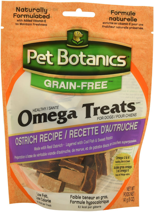 Grain-Free Healthy Omega Treats, 5 oz - Ostrich  