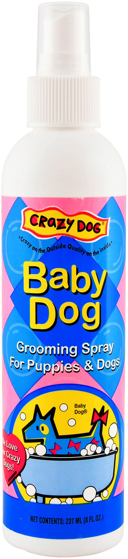 Crazy Dog Baby Dog Grooming Spray, 8 oz -   