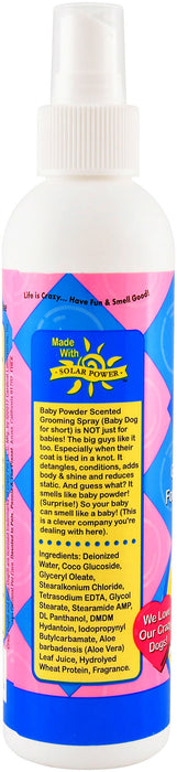 Crazy Dog Baby Dog Grooming Spray, 8 oz -   