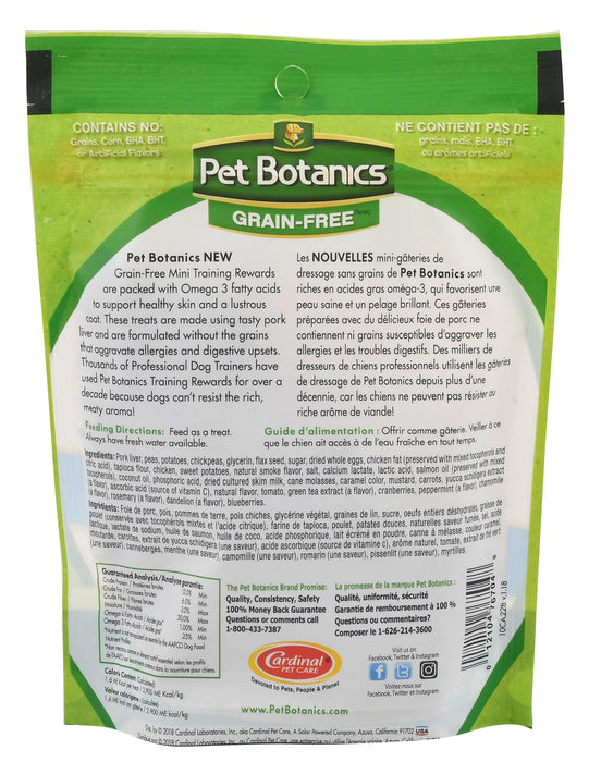 Pet Botanics Grain-Free Training Rewards Mini Treats, 4 oz - Chicken  