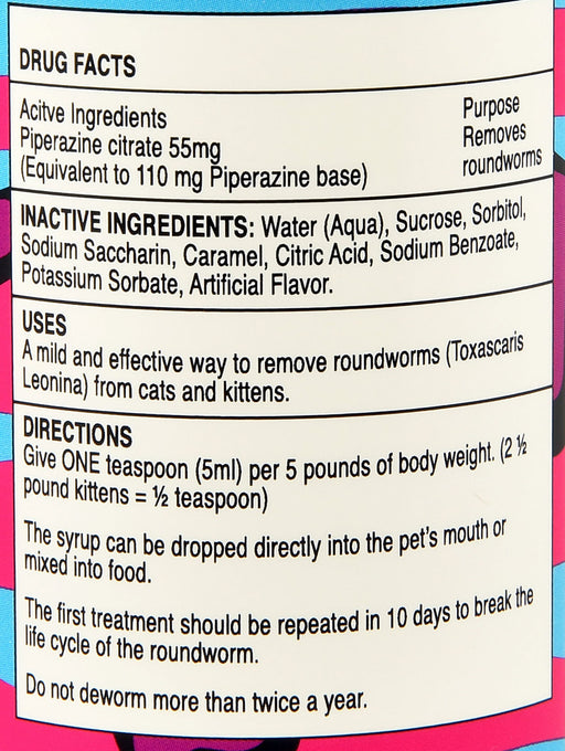 Crazy Little Kitty Wormer, 4 oz -   