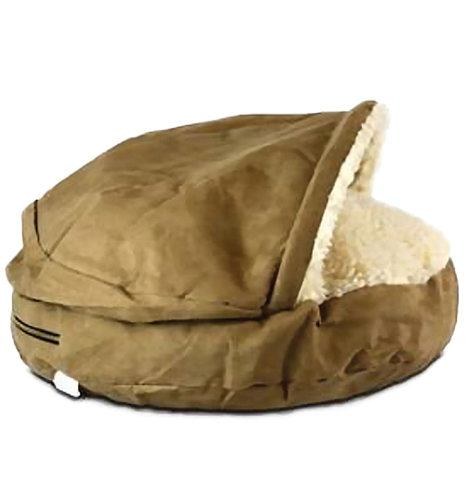 The Snoozer Luxury Orthopedic Cozy Cave® Pet Bed, XLarge - Camel  