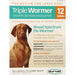 Triple Wormer for Dogs, 12 ct - 25.1-200 lbs  