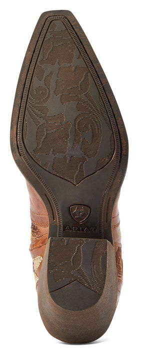 Ariat Women's Florence Western Boot, Tangled Tan - 8  