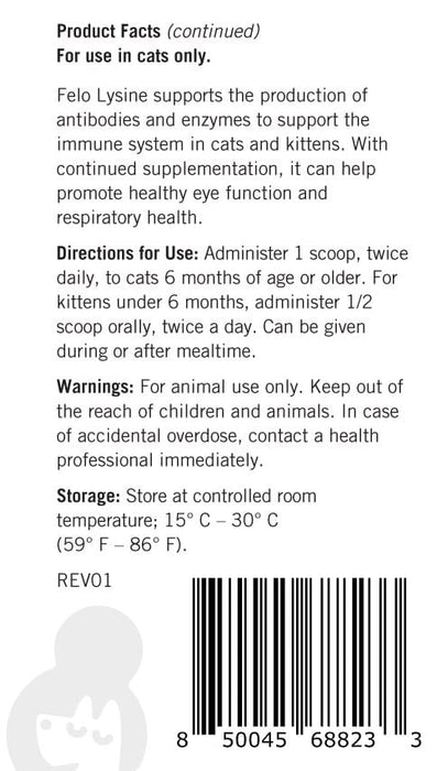 Lots of Love Fel O Lysine Powder for Cats - 12 oz  