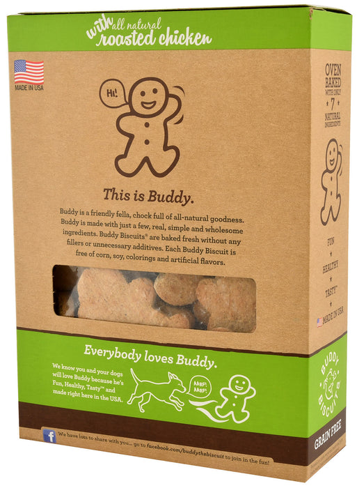 Grain-Free, Oven-Baked Buddy Biscuits, 14 oz - Chicken  