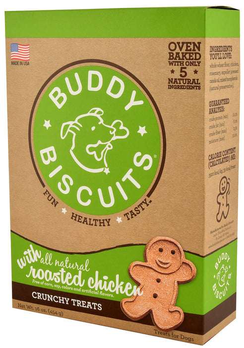 Buddy Biscuits, 16 oz box - Veggie  