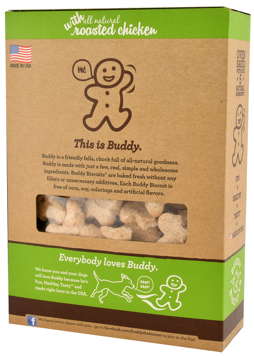 Buddy Biscuits, 16 oz box - Roasted Chicken  