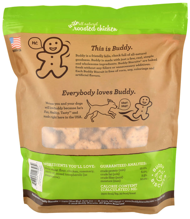 Buddy Biscuits Original Oven-Baked Treats, 3.5 lb - Roasted Chicken  