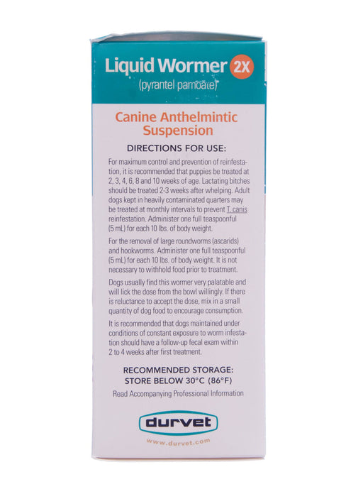 Durvet Liquid Wormer 2X, 16 oz -   