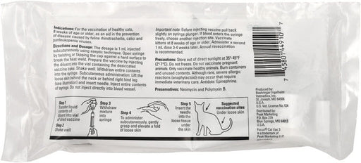 Focus Cat Vax 3 Cat Vaccine - 1 Dose  