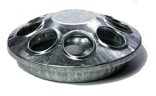8 - Hole Galvanized Chick Feeder - HAFB1 - 1 ct - 1
