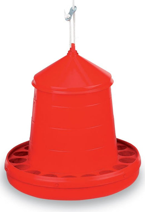 8 lb Plastic Hanging Chicken Feeder - Jeffers - Farm & Ranch Supplies > Livestock Feeders & Waterers