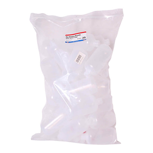 8 oz Boston Bottles with York Caps, 25 ct - 014VP-8OZ - 8 oz x 25 ct - 1