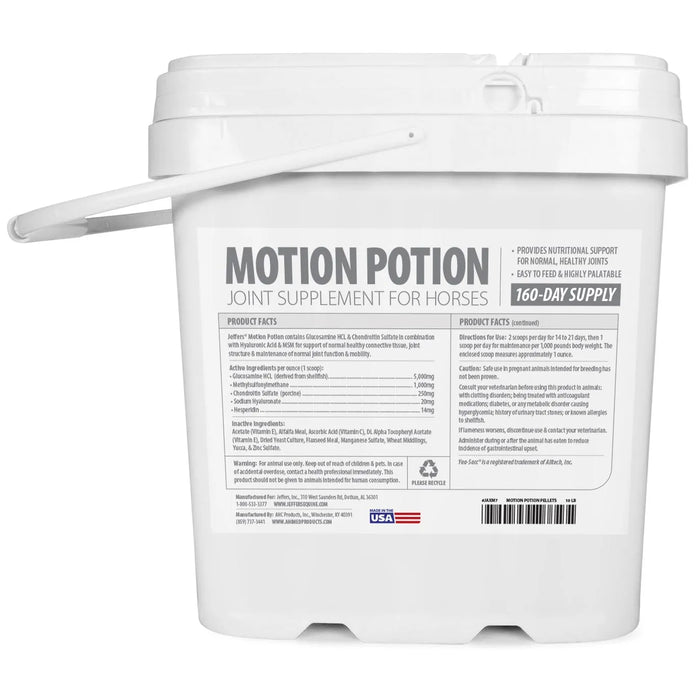 Jeffers Motion Potion Pellets Joint Supplement for Horses