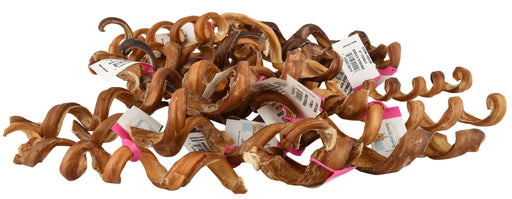 9' Low Odor Curly Bully Sticks - Jeffers - Dog Supplies > Dog Treats > Bully Sticks