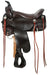 Tucker Custom Meadow Creek Trail Saddle, Wide, Brown - 16.5 in Seat  