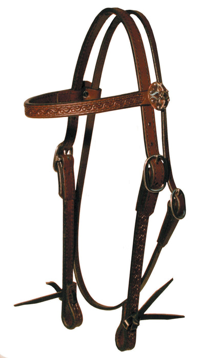 Circle Y Daisetta Headstall -   