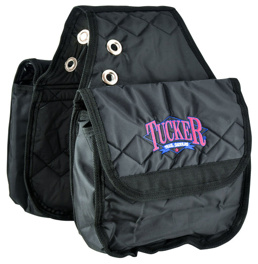 Reinsman Tucker Insulated Horse Saddle Bag - Black  