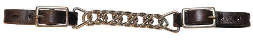 Circle Y 3.5" Double Flat Link Curb Chain - Walnut  