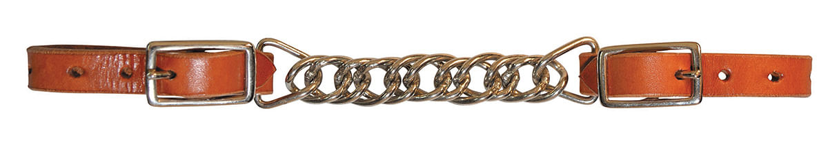 Circle Y 4.5" Double Flat Link Curb Chain - Regular Oil  