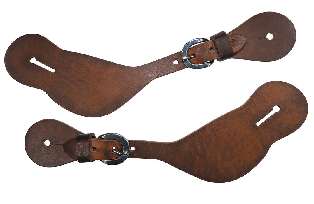 Circle Y Men's Shaped Spur Straps -   