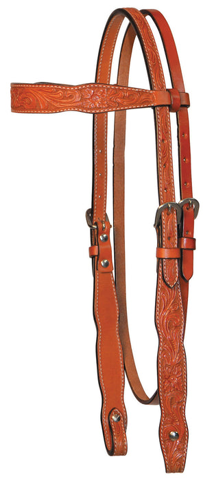 Circle Y Shaped Browband Headstall -   